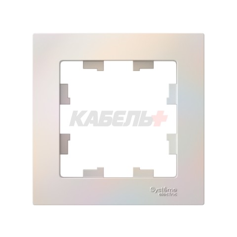 ATLASDESIGN 1-постовая РАМКА, ЖЕМЧУГ