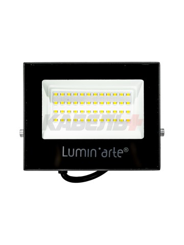 Светодиодный прожектор LUMIN'ARTE LFL-50W/06 50Вт 5700К IP65 4000лм серый корпус 140х103х28 1/40
