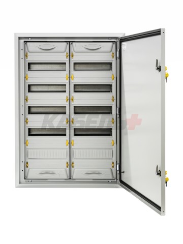 TITAN 5 Корпус металлический ЩРв-120 (2х60) 880х625х130мм IP31 серый (одна дверь) IEK