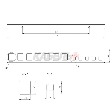 Держатель-органайзер для пассатижей, плоскогубцев или клещей, настенный, черный REXANT