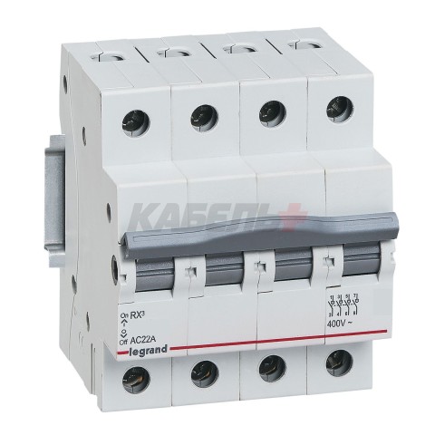 RX3 Выключатель-разъединитель 3П 80A