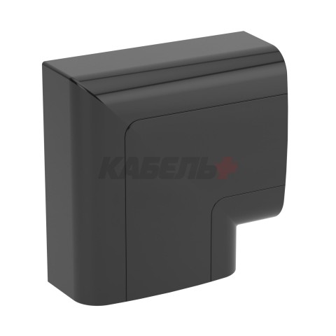 Угол плоский 90х50 мм, черный DKC