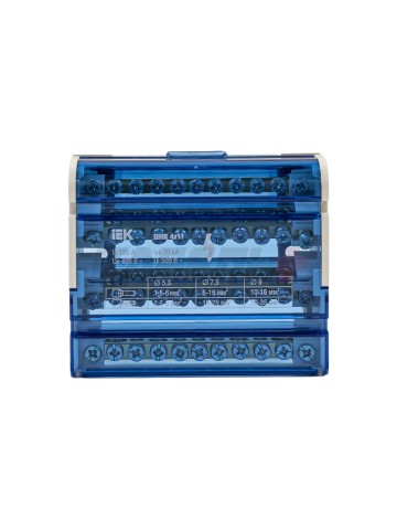 Шины на DIN-рейку в корпусе (кросс-модуль) ШНК 4х11 3L+PEN IEK