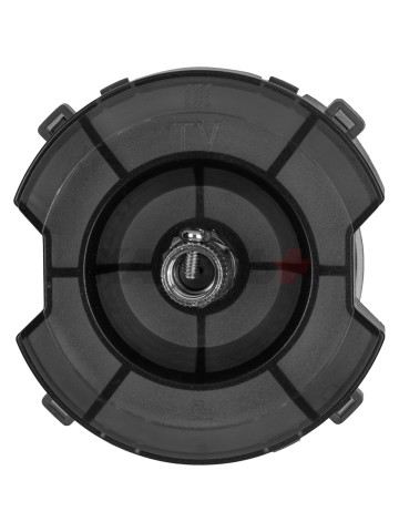 Розетка TV проходная платина, "Байкал" TDM