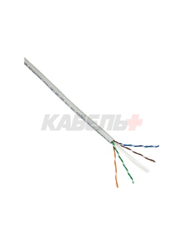 ITK Витая пара U/UTP кат.6 4х2х23AWG PVC серый (305м) РФ/Т