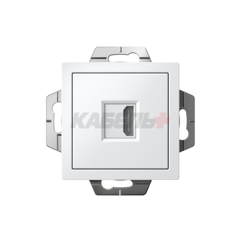 ATLASDESIGN РОЗЕТКА HDMI, механизм, БЕЛЫЙ