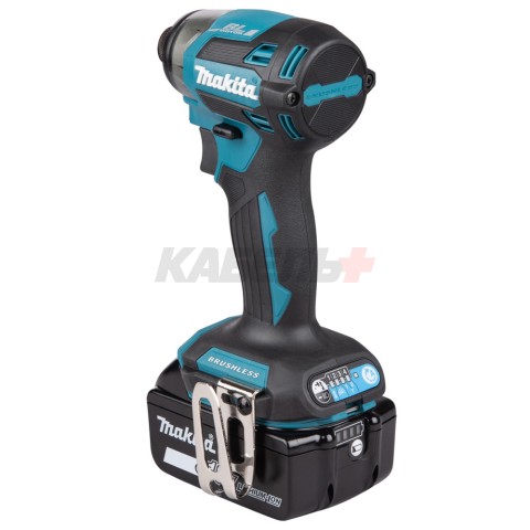 Шуруповерт ударный DTD173RTJ аккумуляторный (18V / 2*5,0Ah / 180Nm / MakPac 2), MAKITA, арт: DTD173RTJ