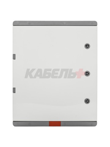 Пластиковый корпус 500х400х240 (ВхШхГ) серая дверь, с монтажной платой, Design Pro Series IP67