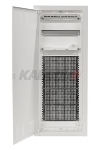 U60, Щит встраиваемый комбинированный 5/1 с металл. дверцей, IP30