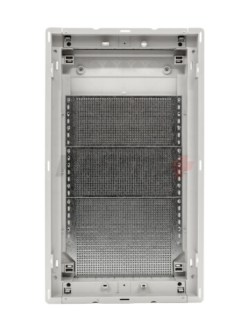 U36FP IT PL, Щит встраиваемый мультимедийный, 3 ряда, прозрач. дверца, IP30