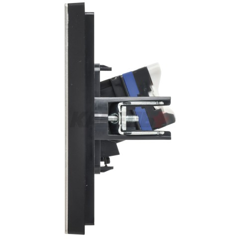 FORTE&PIANO Розетка компьютерная RJ45 кат.6 FP631M металл шампань IEK