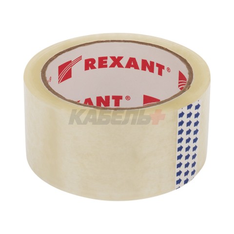 Скотч упаковочный REXANT 48 мм х 50 мкм, прозрачный, рулон 66 м