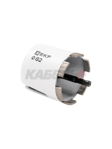 Коронка алмазная Turbo Fast 82 DCH-82TRB Laser M16 EKF Expert