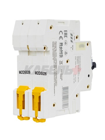 ARMAT Автоматический выключатель M06N 2P D 50А IEK