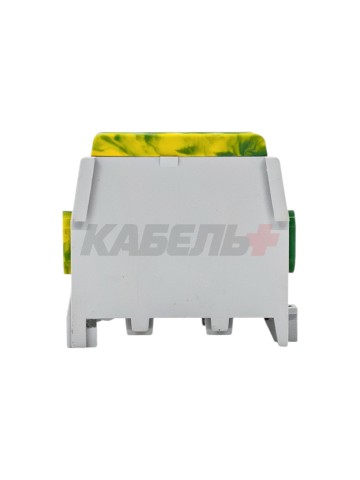 Клемма распределительная КСР с двойным винтом 2x25/2x16 желто-зеленая EKF PROxima