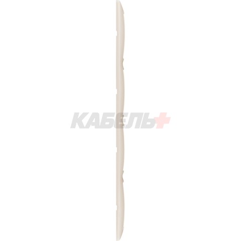 Valena - Рамка 4 поста верт/гориз, сл.кость