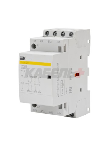 Контактор модульный КМ25-22М AC IEK