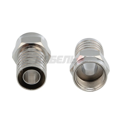 F-разъем RG-6, обжим REXANT