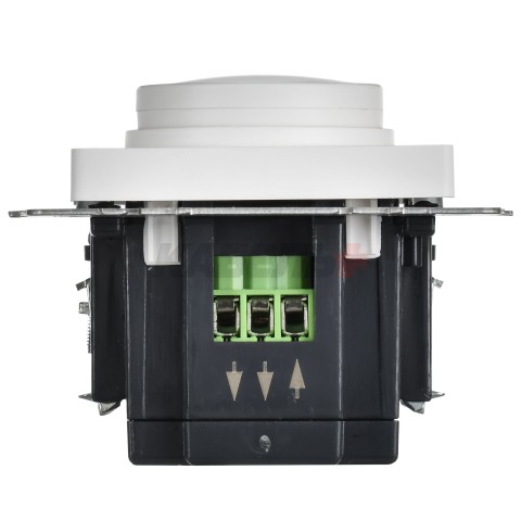 BRITE Светорегулятор поворотно-нажимной 600Вт СС10-1-0-БрАБ арктический белый IEK