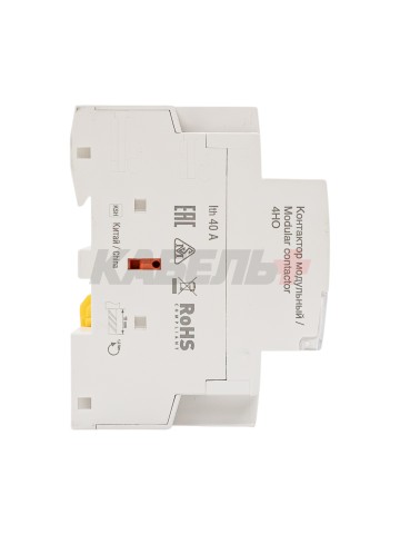 ARMAT Контактор модульный KMR 40А 24В AC/DC 4НО IEK