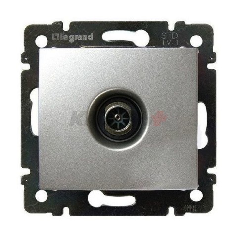 VALENA DIY Розетка TV тип звезда алюминий