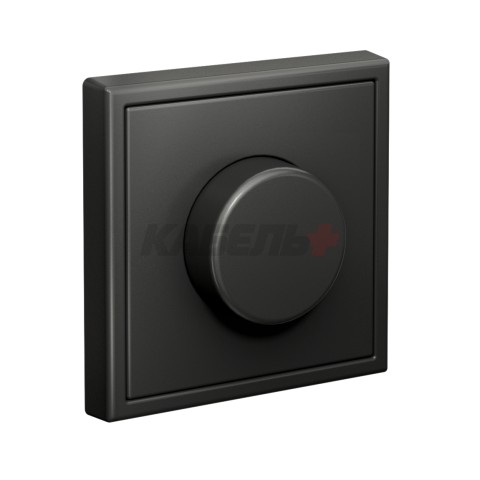 ARTGALLERY СВЕТОРЕГУЛЯТОР (диммер) повор-нажим, LED, RC, 400Вт, механизм, БАЗАЛЬТ