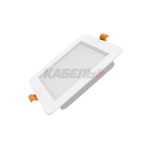 Светильник Gauss Elementary Downlight квадрат 5,5W 460lm 4000K 170-260V IP20 95*26 монтаж белый LED