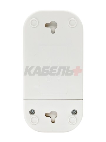 Розеточная колодка GSB-16-2-G-IP20 Easy, 16А, 2 места, с заземлением, без выключателя, IP20.