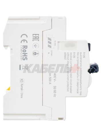 ARMAT Выключатель дифференциального тока R10N 4P 40А 30мА тип A IEK