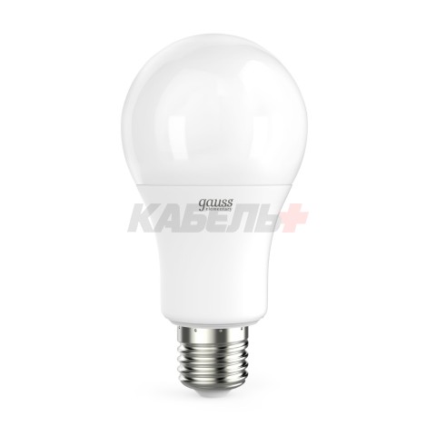 Лампа Gauss Elementary A60 15W 1480lm 6500K E27 LED 1/10/50