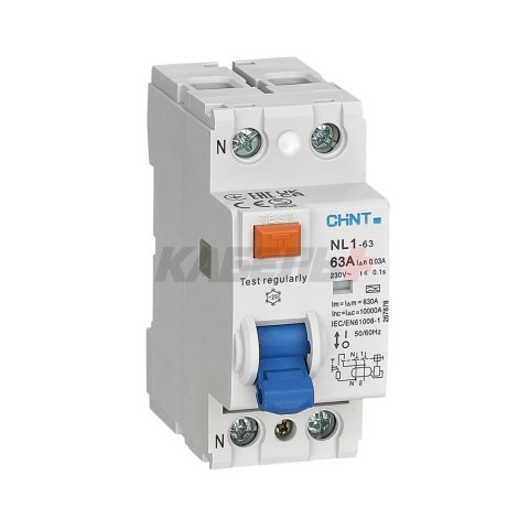 УЗО NL1-63 10kA 2P 40A 100mA тип АC (DB) (R)