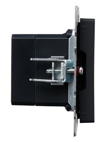 BRITE Розетка USB A+C 18Вт РЮ11-1-БрГ графит IEK