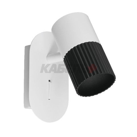 Светильник WOLTA WSL-GU10/W18BW под лампу GU10 Черный / белый DUO