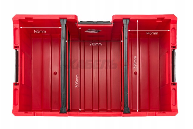 ЯЩИК ДЛЯ ИНСТРУМЕНТОВ SKRQPBOX2CCZEPG011 QS ONE Box 2.0 Plus Red