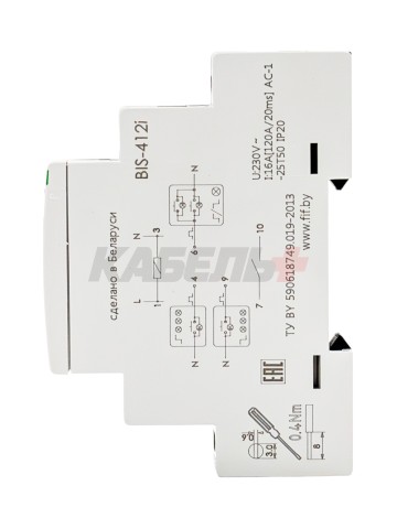 Реле импульсное BIS-412i
