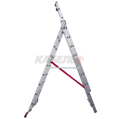 Лестница 3х 9 трехсекционная ал. индустриальная. серия NV523 Новая высота