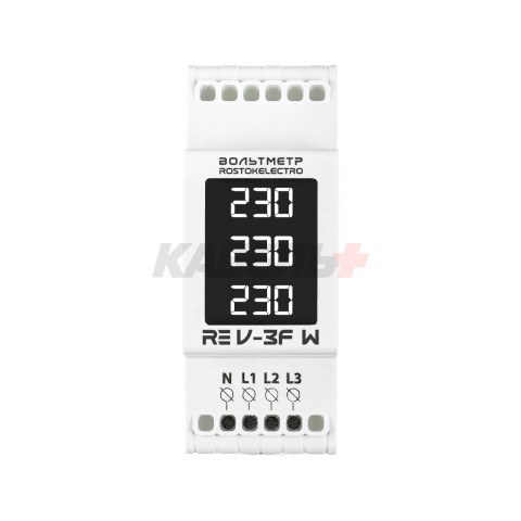 Вольтметр RE V-3F W