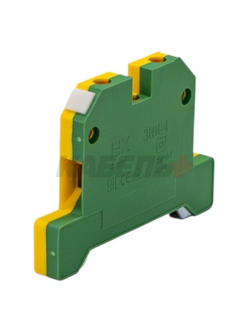 Зажим наборный ЗНИ-4PEN 4мм2 (JXB-земля) IEK