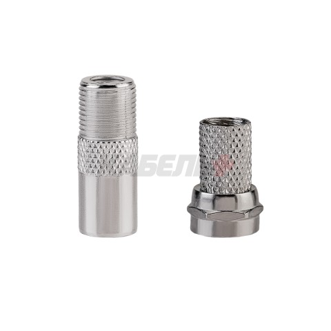 Переходник гнездо F – штекер TV ZnNi PROconnect