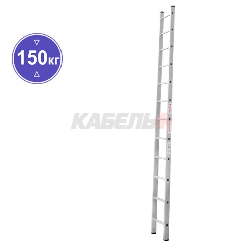 Лестница 1х12 односекционная ал., серия NV121 Новая высота