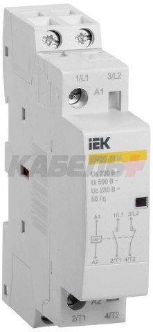Контактор модульный КМ20-11М AC IEK
