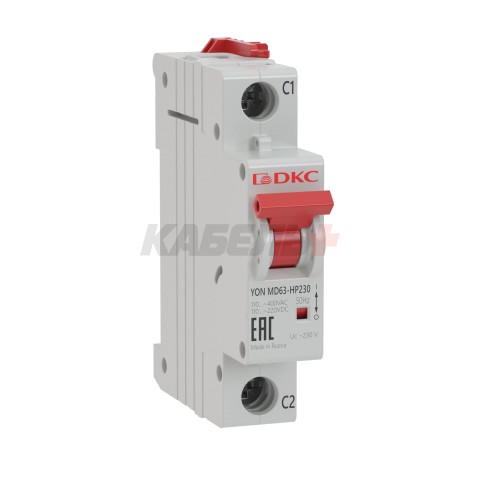 Независимый расцепитель YON MD63-230 (110…400VАС 110…220VDC) (подходитдля MD63, MDV)