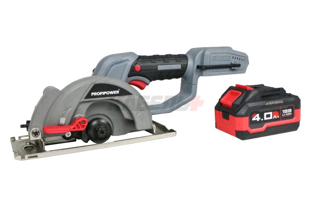 Аккумуляторный бесщеточный E0267 НАБОР 5в1 PROFIPOWER ProfiSet-5F18 (Li-ion-3шт, 4Ач, З/У, кейс, E0080, E0081,T0058, T0056, E0188)