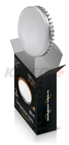 Лампа Gauss LED GX70 10W AC220-240V 2700K