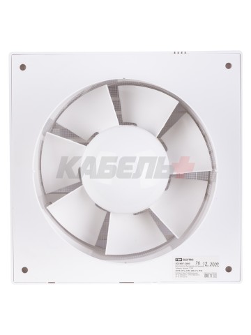 Вентилятор бытовой настенный, 150 С-Т, таймер, белый, TDM