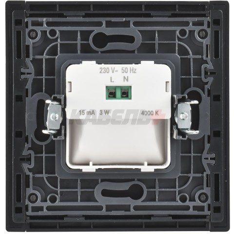 FORTE&PIANO Подсветка LED встраиваемая FP657M металл шампань IEK