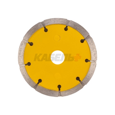 Диск алмазный двойной, сегментный, 125х22,2мм, сухая резка KRANZ