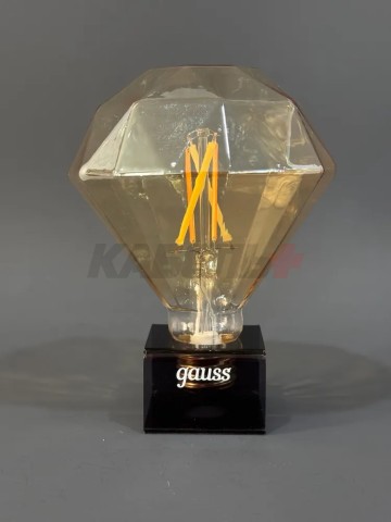 Лампа Gauss Smart Home Filament Diamond 6,5W 720lm 2000-5500К E27 изм.цвет.темпр.+дим. LED