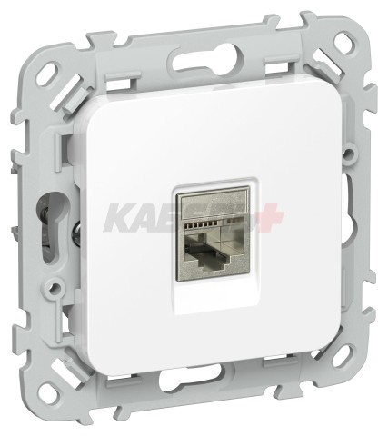 FLITE Розетка компьютерная RJ45 категория 6 STP РК6-1-1-ФлБ белый IEK