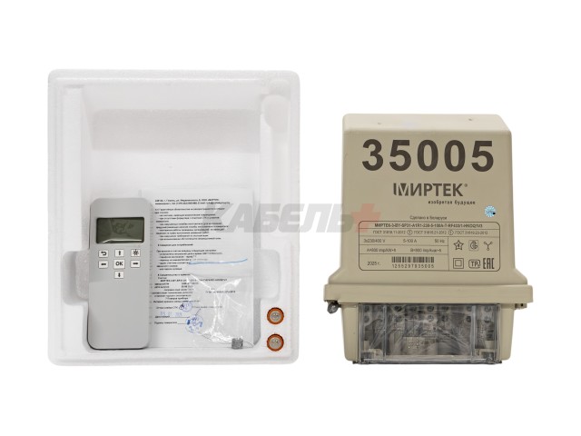 Счетчик трехфазный МИРТЕК-3-BY-SP31-A1R1-230-5-100A-T-RF433/1-HKOQ1V3 с МИРТ-830